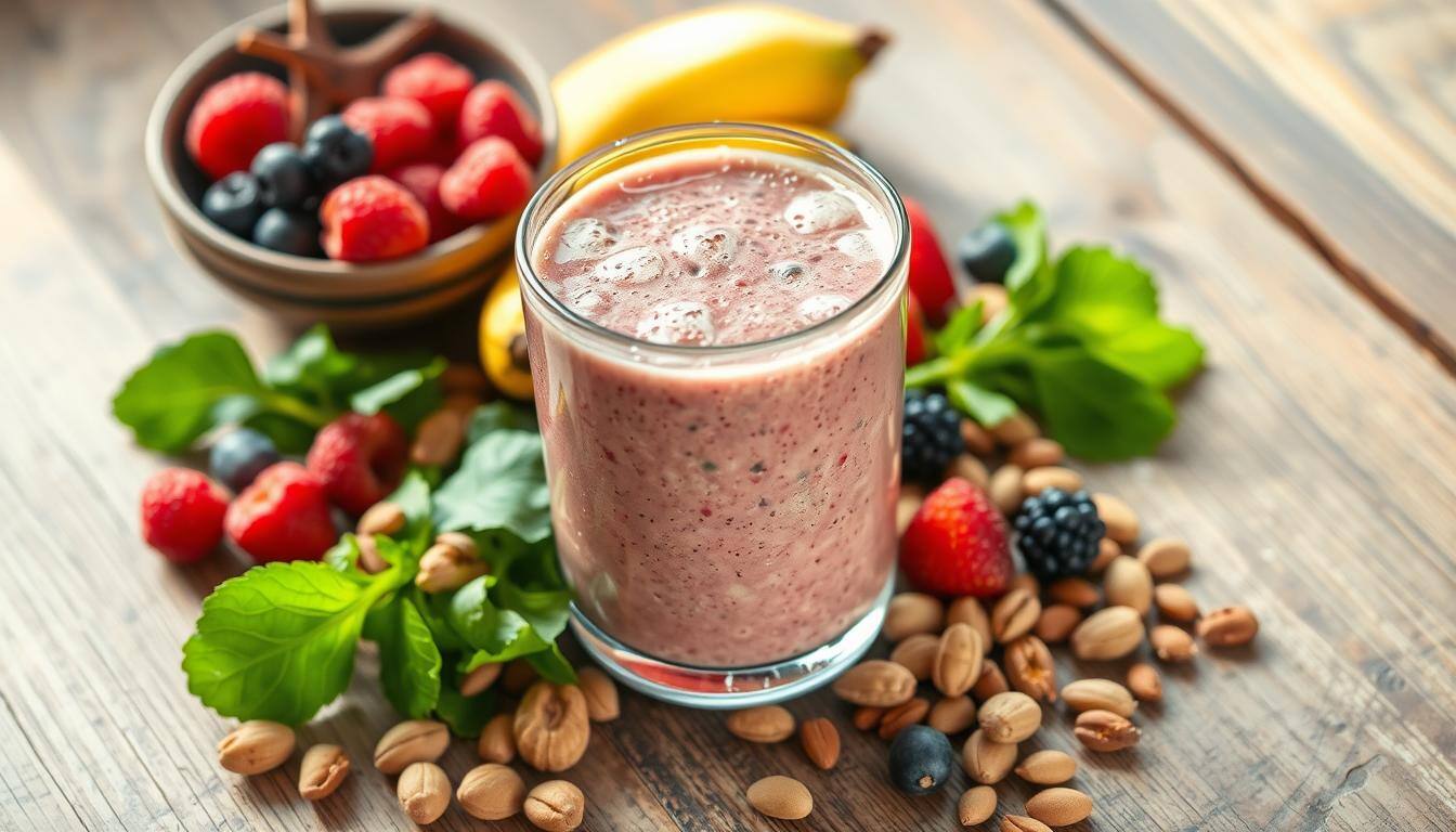 vegan protein smoothie